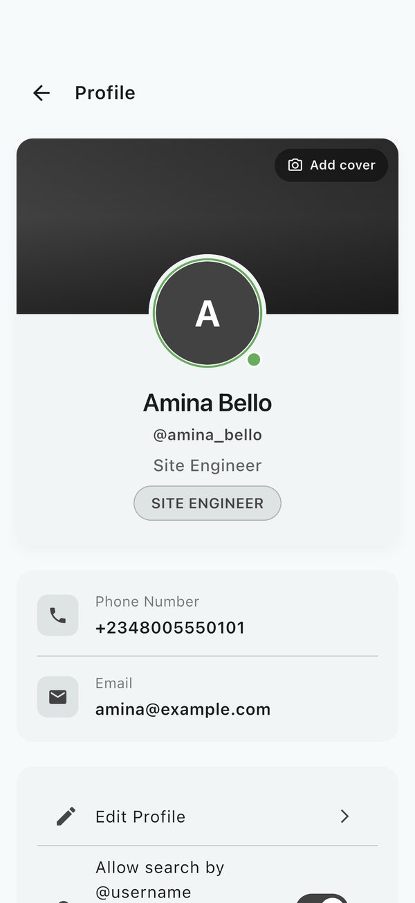 Your profile